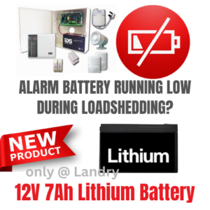 12V 7Ah LifePO4 Lithium Battery